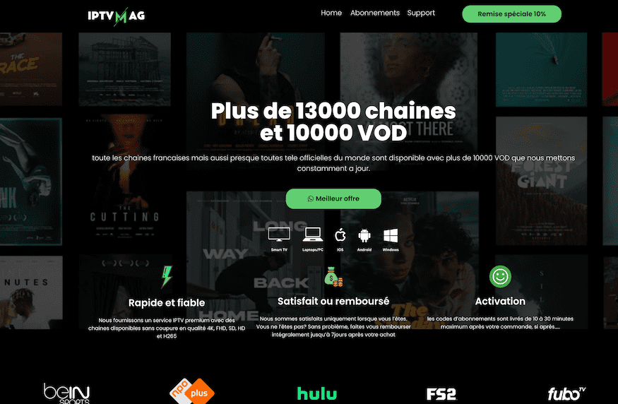 meilleur site IPTV